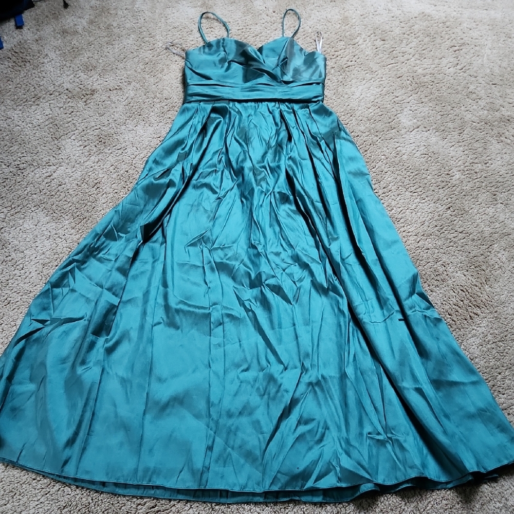 Elegant Teal Dress